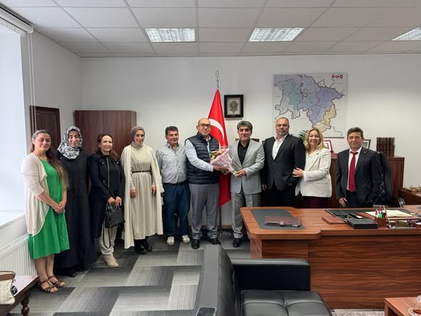 Eyalet Veliler Birliğimiz Din Hizmetleri Ateşesini Makamında Ziyaret Etti